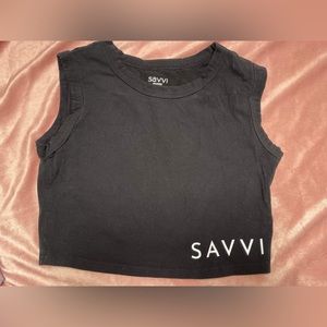 Large Savvi Athleisure Brami Crop Top, never worn, great condition